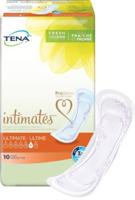 Tena Intimates Ultimate Bladder Control Pad, 16-Inch Length, 10 Count - Image 1