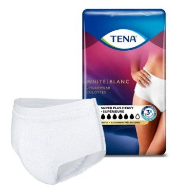 Tena Women Super Plus Absorbent Underwear, Large, 16 Count - Image 1