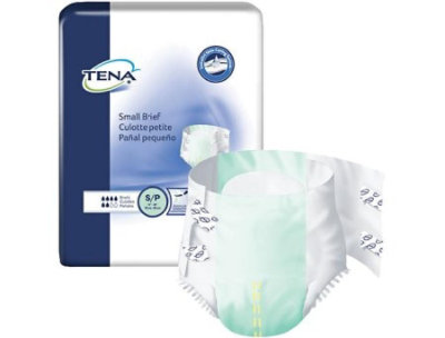 Tena Small Brief Moderate to Heavy Incontinence Brief, Small, 96 Count - Image 1