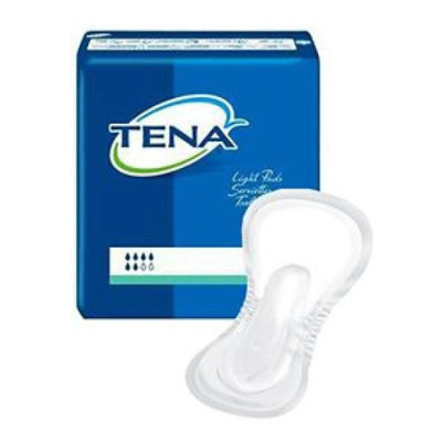 Tena Light Overnight Bladder Control Pad, 16-Inch Length, 84 Count - Image 1