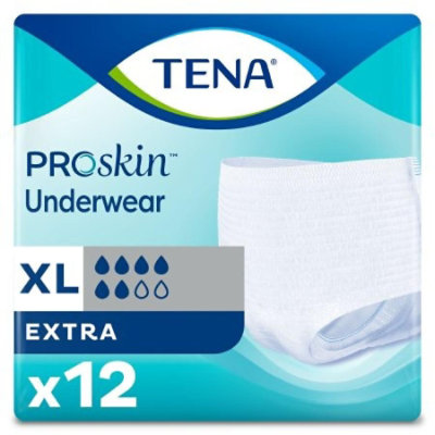 Tena Ultimate-Extra Absorbent Underwear, Extra Large, 12 Count - Image 1