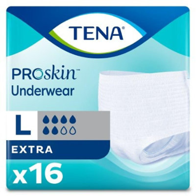 Tena Ultimate-Extra Absorbent Underwear, Large, 16 Count - Image 1