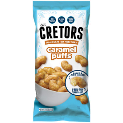 G.H. Cretors Caramel Puffs - 7.5 Oz - Image 1