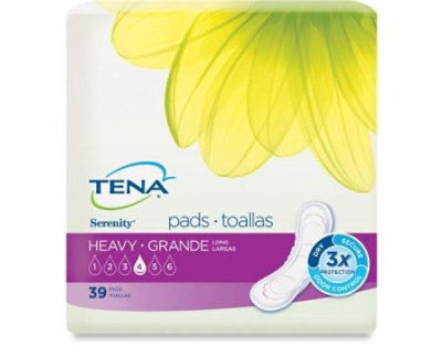 Tena Intimates Heavy Long Bladder Control Pad, 15-Inch Length, 39 Count - Image 1