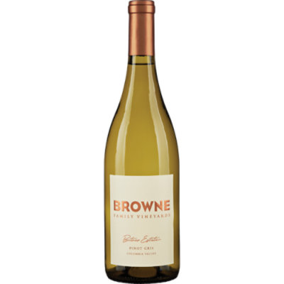 Browne Pinot Gris Bitner Est 22 Wine - 750 ML - Image 1