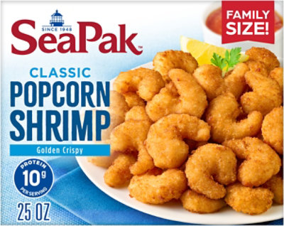 Seapak Popcorn Shrimp - 25 OZ - Image 2