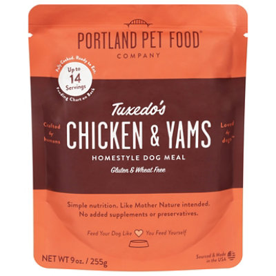 Portland Pet Food Company Chicken Yam Dog Meal - 9 Oz - Image 1