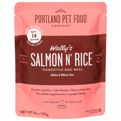 Portland Pet Food Company Salmon And Rice Dog Food - 9 Oz - Image 1