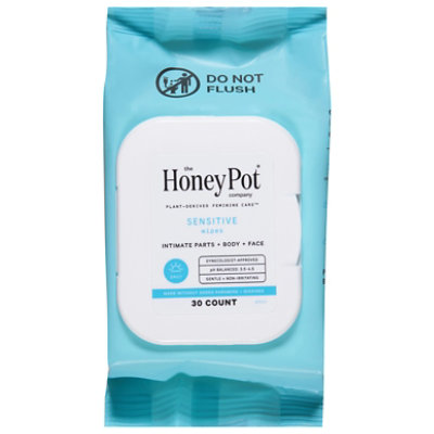 The Honey Pot Sensitive Wipes - 30 CT - Image 3