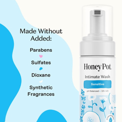The Honey Pot Intimate Foam Wash Sensitive - 5.51 OZ - Image 3