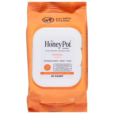 The Honey Pot Normal Wipes - 30 CT - Image 3