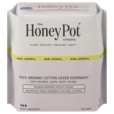 The Honey Pot Og3 Menstral Pad Overnight - 12 CT - Image 3