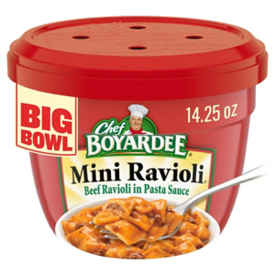 Chef Boyardee Mini Beef Ravioli In Pasta Sauce - 14.5 Oz