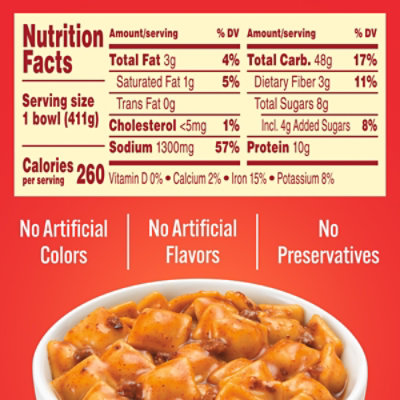 Chef Boyardee Mini Beef Ravioli In Pasta Sauce - 14.5 Oz - Image 4