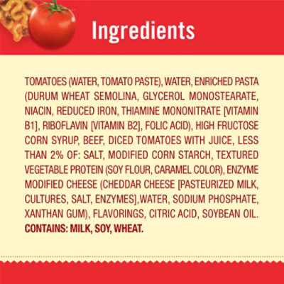 Chef Boyardee Lasagna Pasta In Chunky Tomato Sauce Seasoned With Meat - 14.5 Oz - Image 5