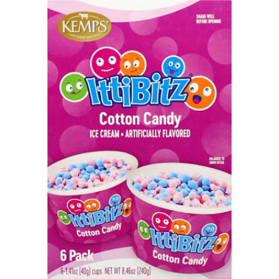 Kemps IttiBitz Cotton Candy - 6 Count - Image 1