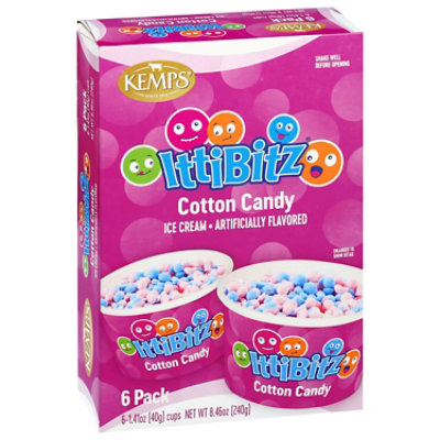 Kemps IttiBitz Cotton Candy - 6 Count - Image 2
