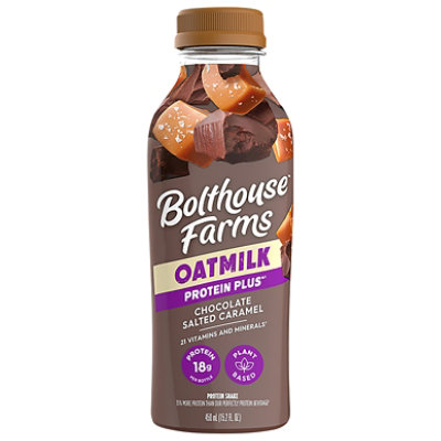 Bolthouse Farms Protein Plus Oatmilk Chocolate Salted Caramel Protein Shake - 15.2 Fl. Oz. - Image 3