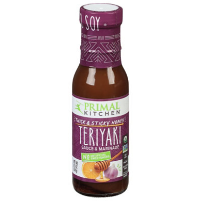 Primal Kitchen Thick & Sticky Honey Teriyaki Sauce & Marinade - 8.5 Oz - Image 1