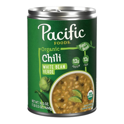 Pacific Foods Organic White Bean Verde Chili - 16.5 Oz - Image 1