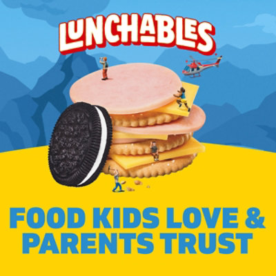 Lunchables Turkey and American Cheese Stackers with Chocolate Creme Sandwich Cookies - 5 - 3.2 Oz - Image 4