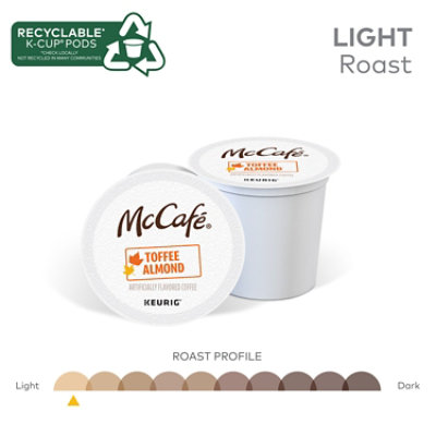 McCafe Toffee Almond Coffee Keurig K Cup Pods - 10 CT - Image 5