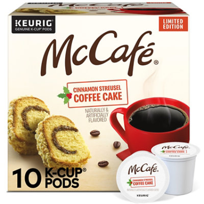 McCafe Cinnamon Streusel Coffee Cake K Cup Pods - 10 Count - Image 2