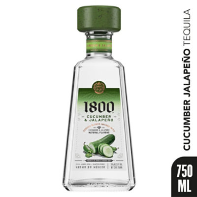 1800 Cucumber Jalepeno - 750 Ml - Image 1