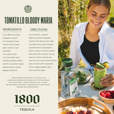 1800 Cucumber Jalepeno - 750 Ml - Image 5