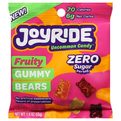 Joyride Bears Gummy Zero Sugar - 1.8 OZ - Image 3