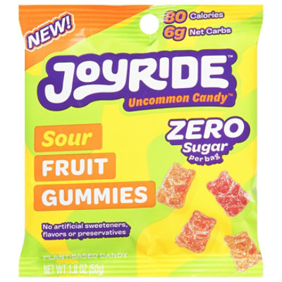 Joyride Gummies Sour Fruit Zero Sugar - 1.8 OZ - Image 1