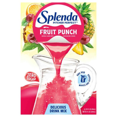 Fruit Punch Peel & Pour Drink Mix Pods 6ct - 6-1.35F - Image 1