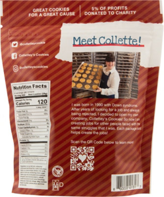 Colletteys Crunchy Oatmeal Raisin Cookies - 4 Oz - Image 2