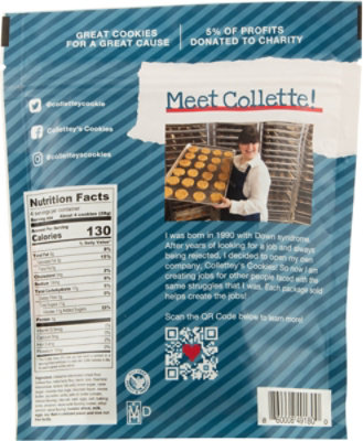 Colletteys Crispy Chocolate Chip Cinnamon Cookies - 4 Oz - Image 5