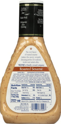 Kens Roasted Sesame Dressing & Marinade 16 Fl Oz - 16 FZ - Image 5