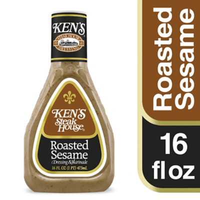 Kens Roasted Sesame Dressing & Marinade 16 Fl Oz - 16 FZ - Image 1