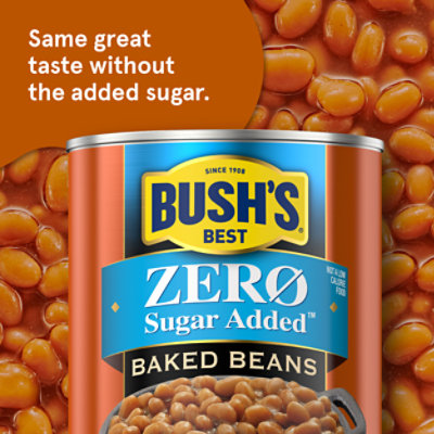 Bush's Best Zero Sugar Added Baked Beans - 15.8 Oz - Image 2