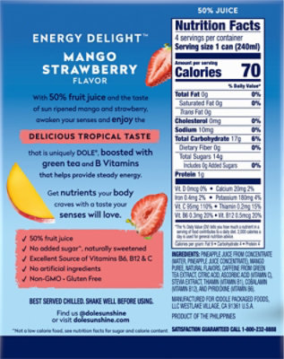 Mango Strawberry Plus Energy - 4-8 Fl. Oz. - Image 5