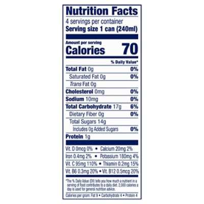 Mango Strawberry Plus Energy - 4-8 Fl. Oz. - Image 3