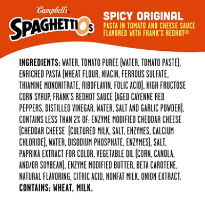 Campbell's SpaghettiOs Original Canned Pasta - 15.8 Oz - Image 5