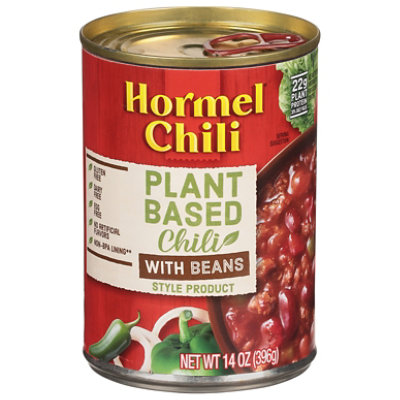 Hormel Chili Style Product Plant Based Chili With Beans - 14 Oz - Image 3