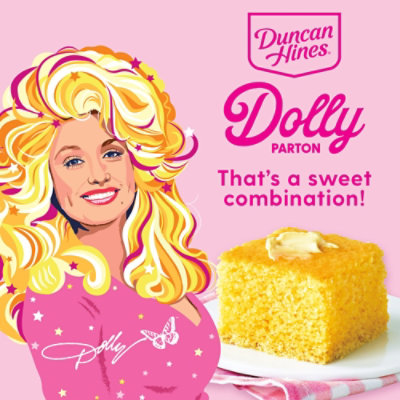 Duncan Hines Dolly Parton's Sweet Cornbread & Muffin Mix, 16 Oz - 16 OZ - Image 3