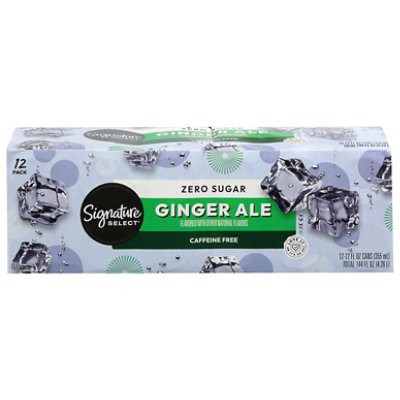 Signature SELECT Diet Ginger Ale Soda - 12-12 Fl. Oz. - Image 2