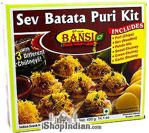 Bansi Sev Batata Puri Kit, 14.1 oz box - Image 1