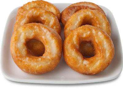 Old Fashion Glazed Donuts 6 Count - Each - Image 1