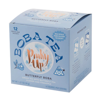 Pinky Up Tea Boba Butterfly - 12 Count - Image 1