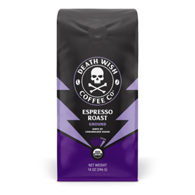 Death Wish Coffee Ground Espresso Roast - 14 OZ - Image 2