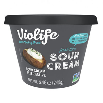 Violife Just Like Sour Cream Dairy-Free Vegan - 8.46 Oz - Image 1