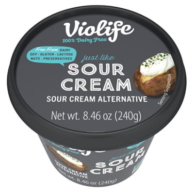 Violife Just Like Sour Cream Dairy-Free Vegan - 8.46 Oz - Image 6