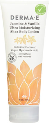 Derma E Body Lotion Shea Jasmine And Vanilla - 8 OZ - Image 2